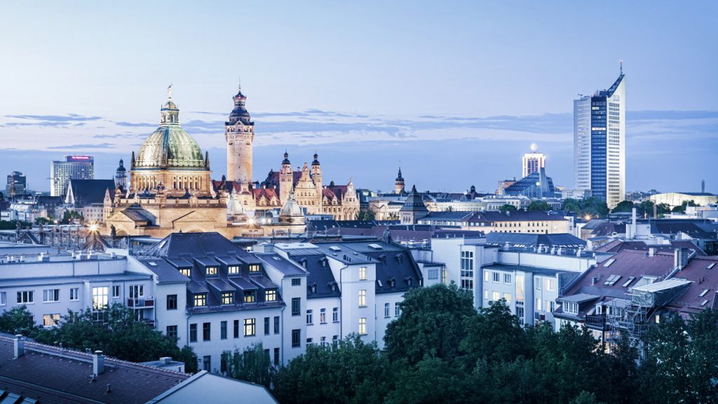 Skyline von Leipzig